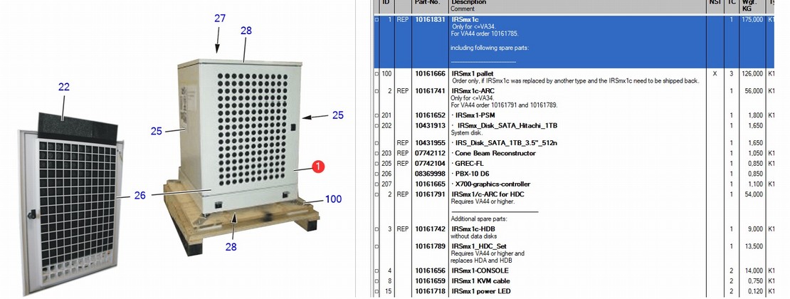 Реконструктор IRSmx 1c // CT Definition