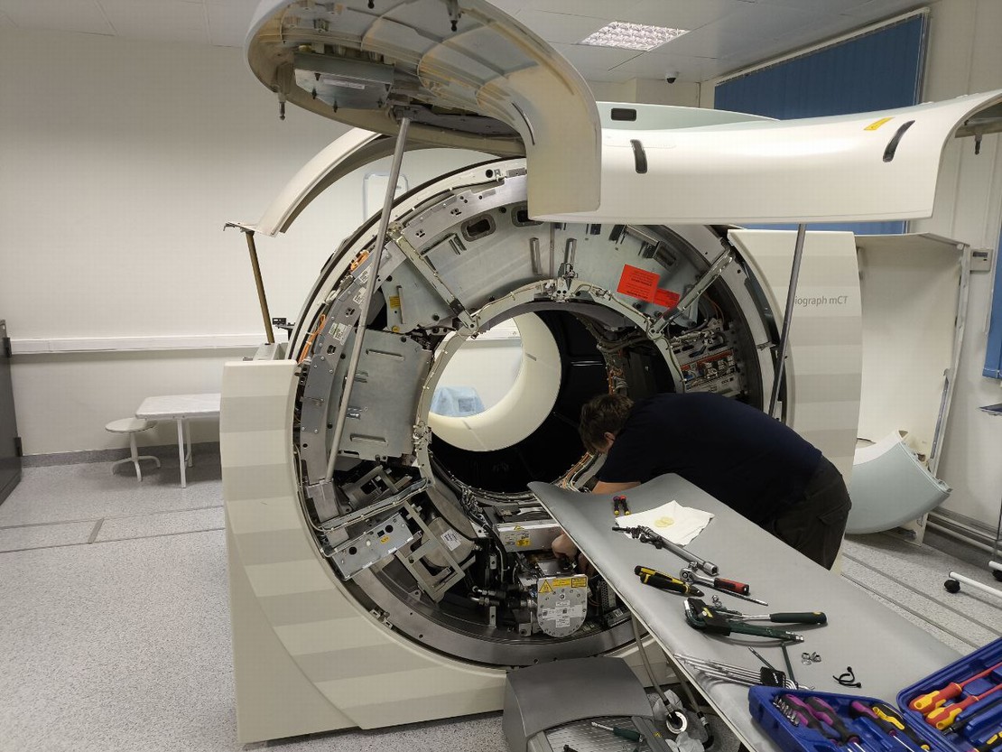 Техническое обслуживание и ремонт ПЭТКТ Biograph mCT40-3R-20 Техническое обслуживание и ремонт ПЭТКТ Biograph mCT40-3R-20